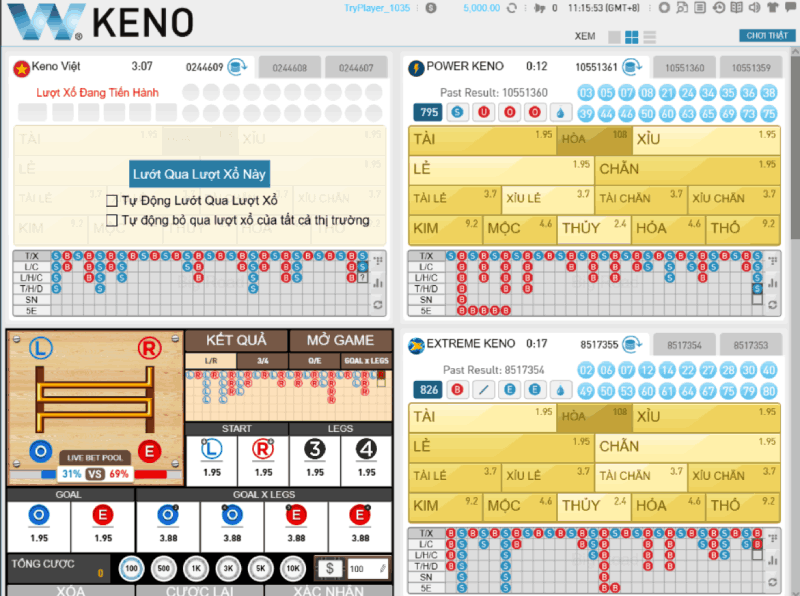 Keno W88